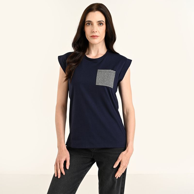 SOUTHLAND - Camiseta Mujer Manga corta de Algodón Southland