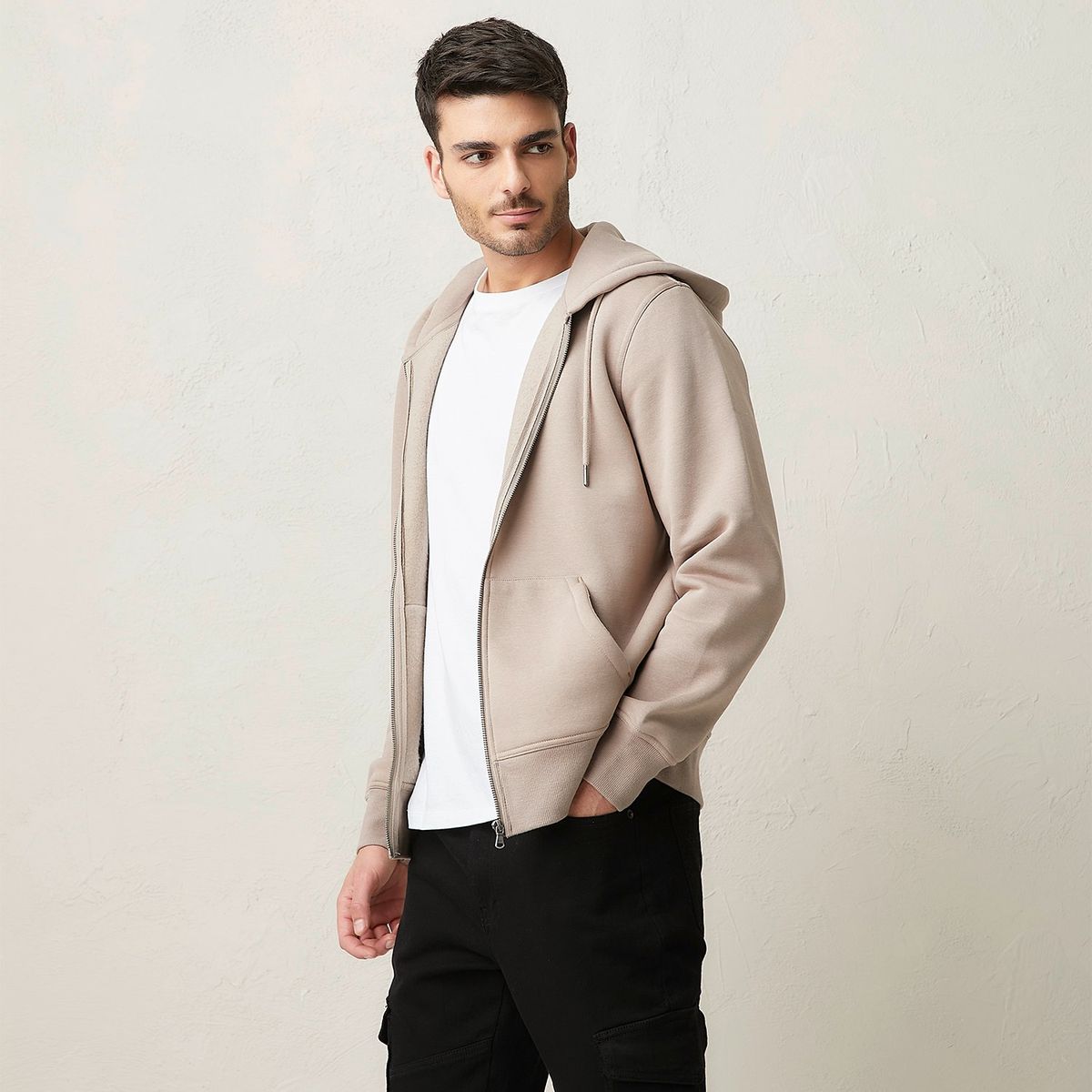 BASEMENT - Hoodie Hombre de Algodón Basement