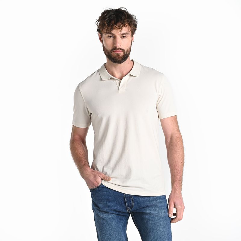 BASEMENT - Camiseta polo Hombre de Algodón Basement