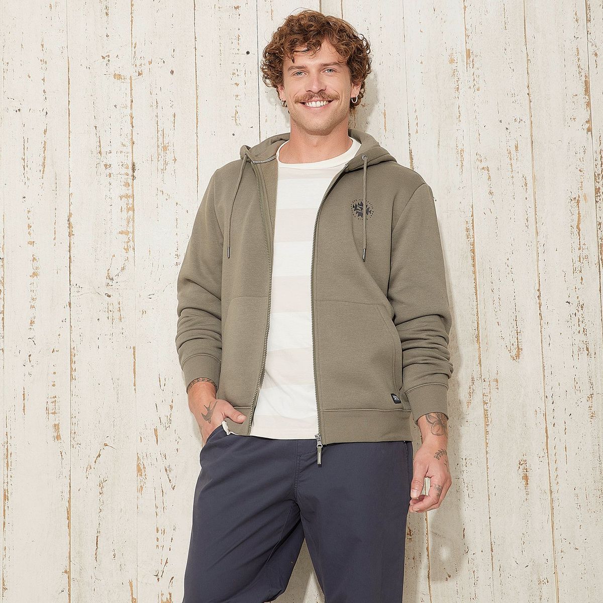 DOO AUSTRALIA - Hoodie Hombre de Algodón Doo Australia