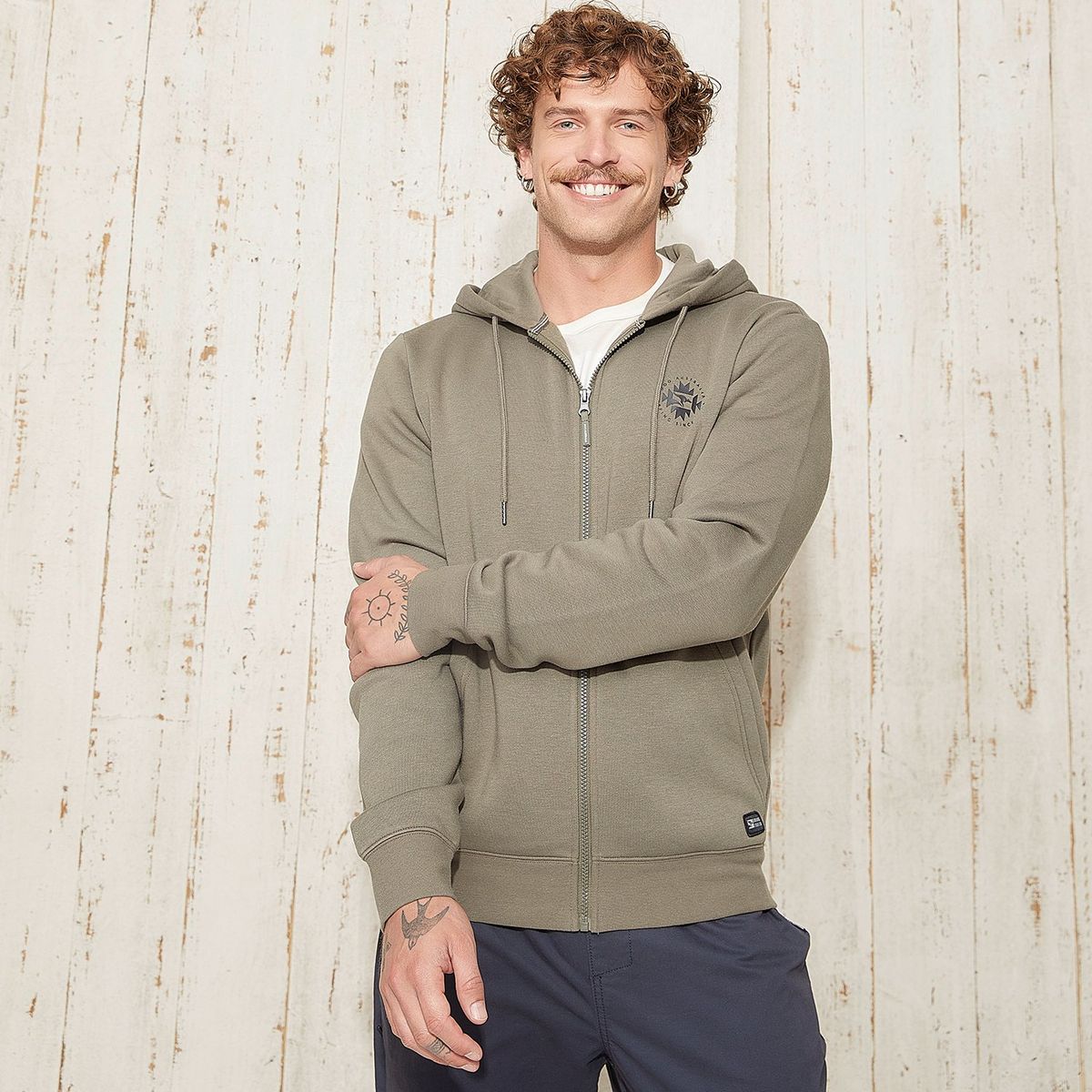 DOO AUSTRALIA - Hoodie Hombre de Algodón Doo Australia