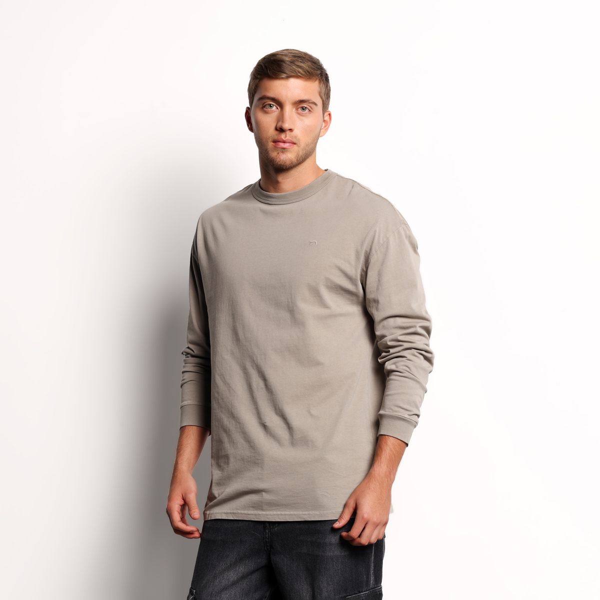 DENIMLAB - Camiseta Hombre Manga larga Denimlab