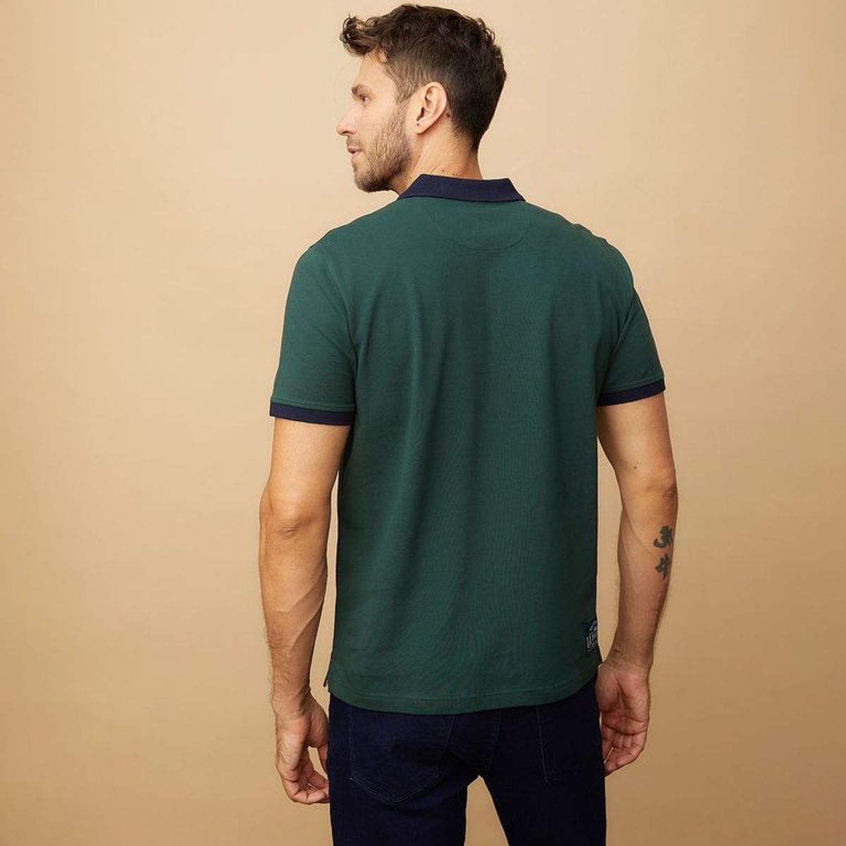 LA MARTINA - Camiseta polo Hombre Manga corta con Estampado de Algodón La Martina