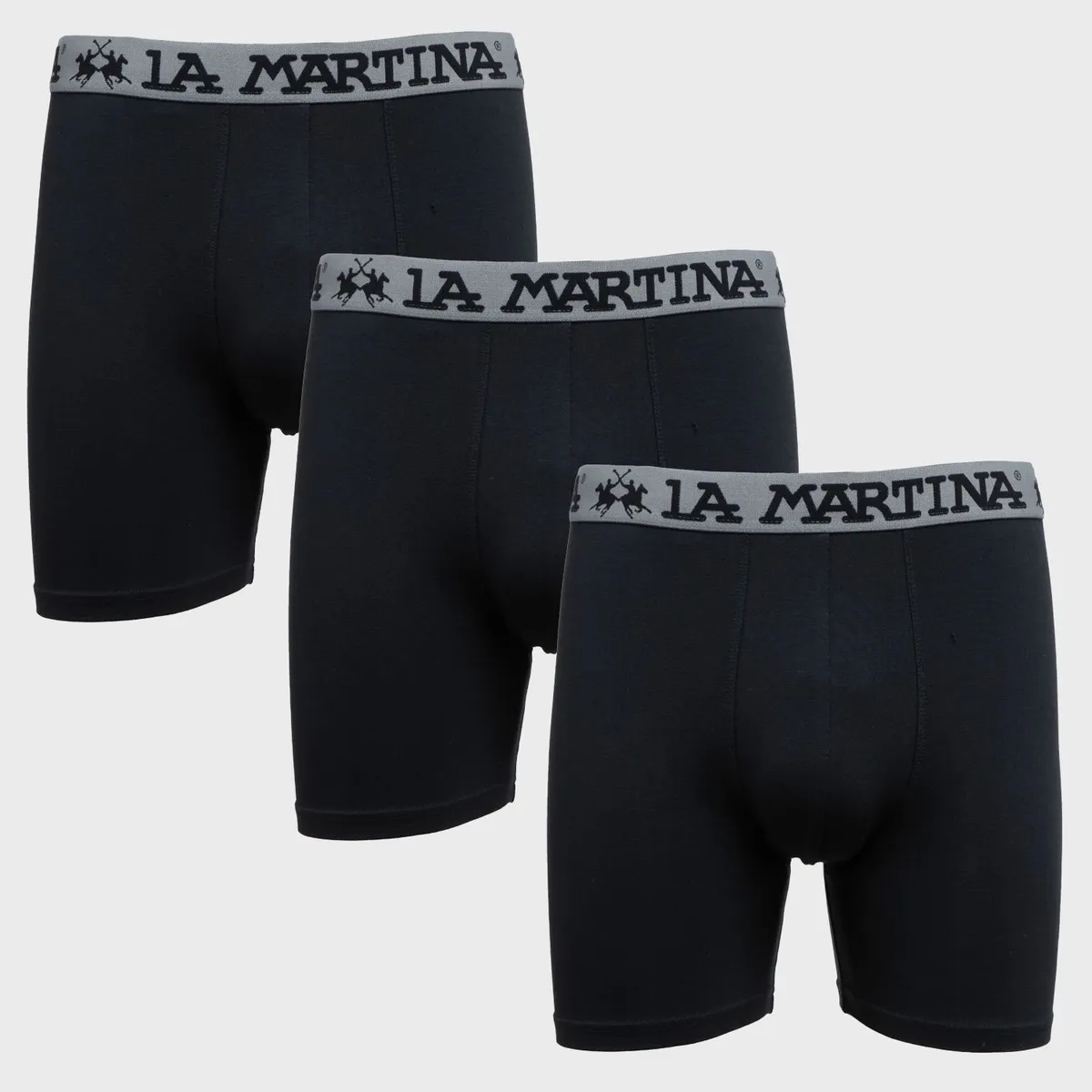 LA MARTINA - Boxer Hombre Pack de 3 de Algodón La Martina