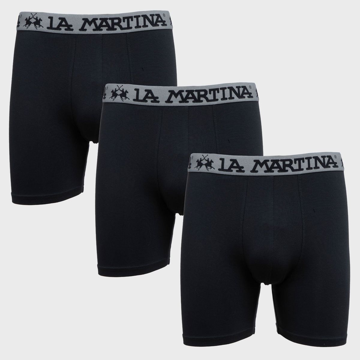 LA MARTINA - Boxer Hombre Pack de 3 de Algodón La Martina
