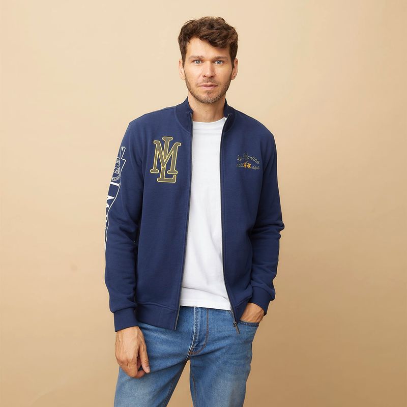 LA MARTINA - Saco Hombre con Estampado de Algodón La Martina