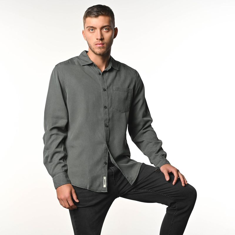 DENIMLAB - Camisa Hombre Manga larga Denimlab