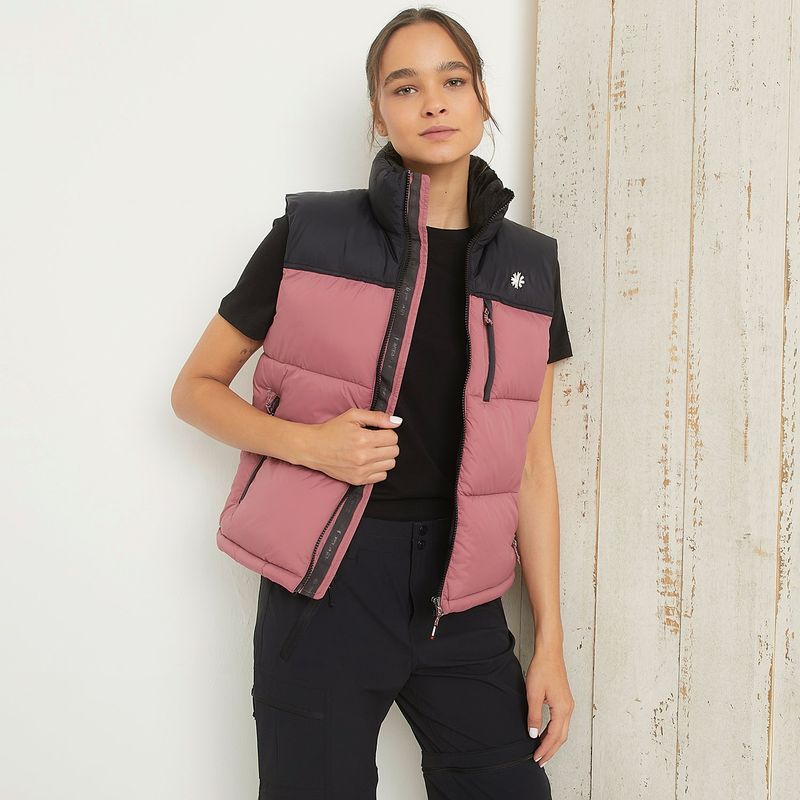 MOUNTAIN GEAR - Chaleco impermeable deportivo Mujer Mountain Gear