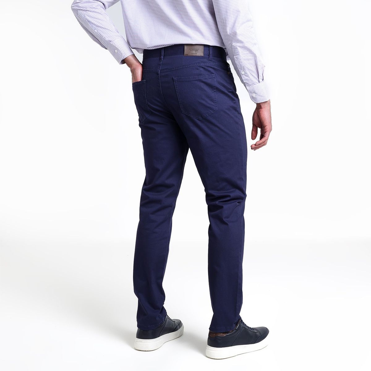 UNIVERSITY CLUB - Pantalón 5 Bolsillos Hombre Slim de Algodón University Club