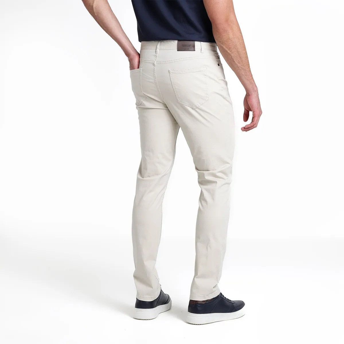 UNIVERSITY CLUB - Pantalón 5 Bolsillos Hombre Slim de Algodón University Club