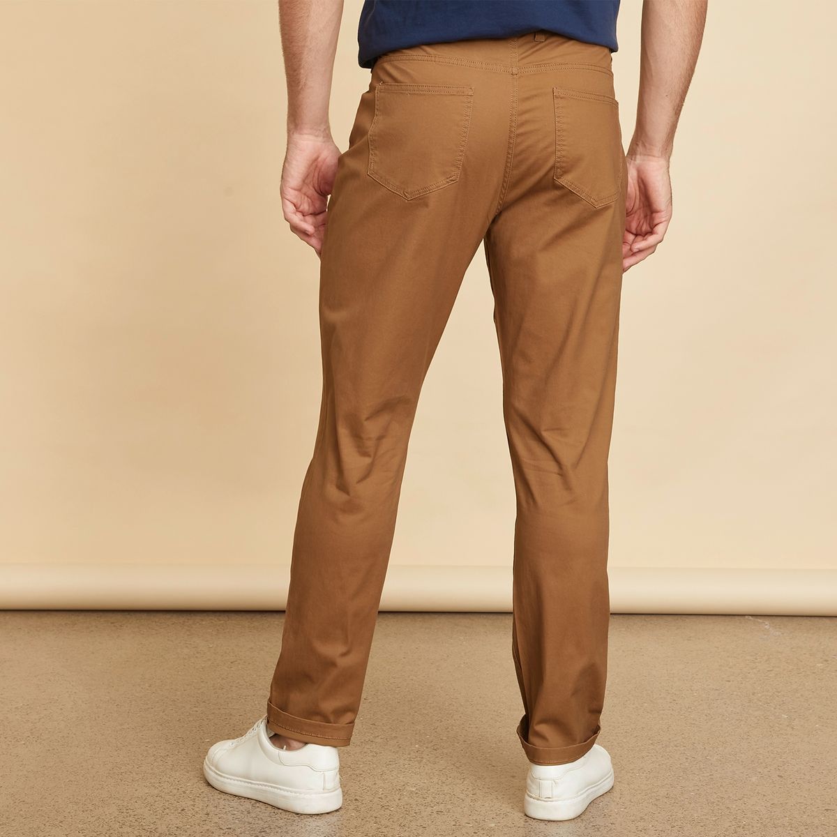 UNIVERSITY CLUB - Pantalón 5 Bolsillos Hombre Slim de Algodón University Club