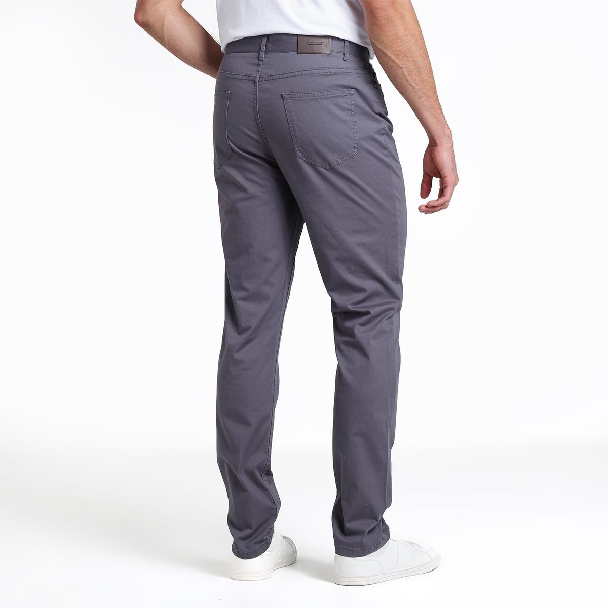 UNIVERSITY CLUB - Pantalón 5 Bolsillos Hombre Slim de Algodón University Club