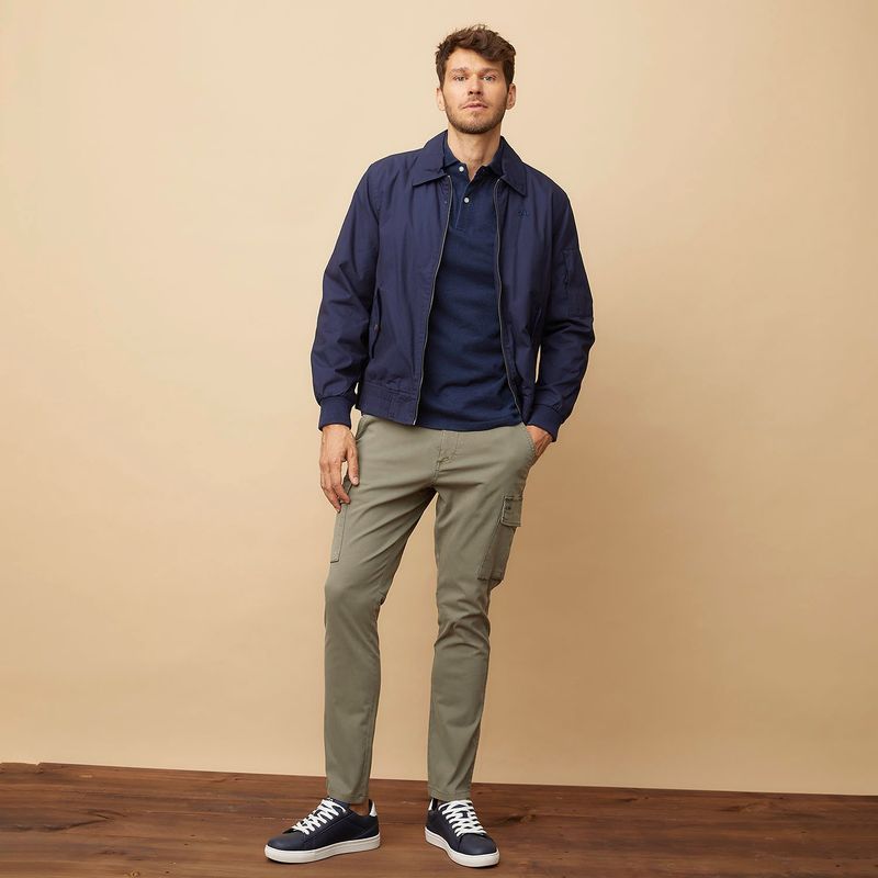 LA MARTINA - Pantalón cargo Hombre Slim de Algodón La Martina