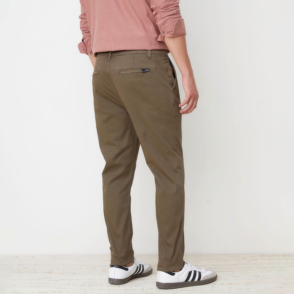 BEARCLIFF - Pantalón Chino Hombre Slim Largo 32 Bearcliff