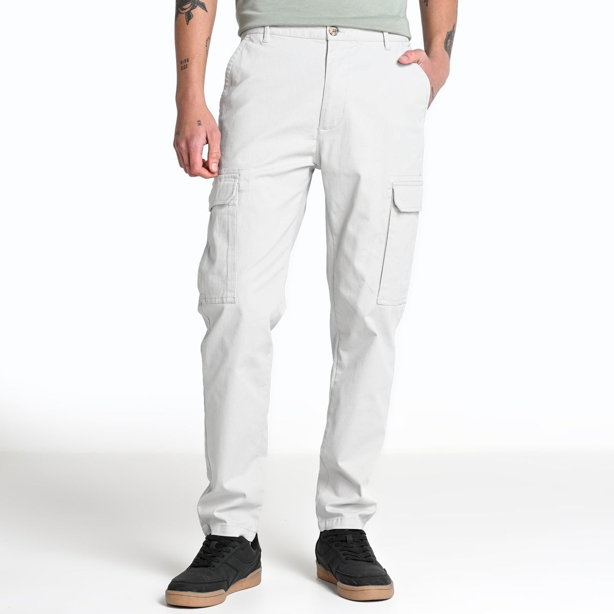 BEARCLIFF - Pantalón Cargo Hombre Largo 32 Bearcliff