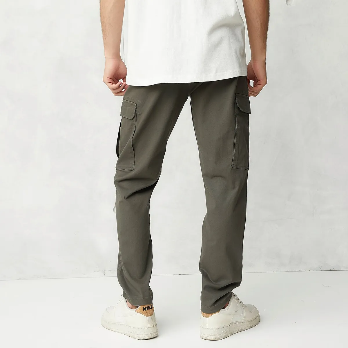 BEARCLIFF - Pantalón Cargo Hombre Largo 32 Bearcliff