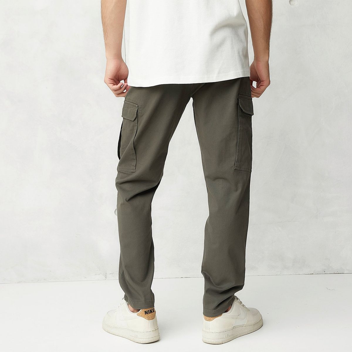 BEARCLIFF - Pantalón Cargo Hombre Largo 32 Bearcliff