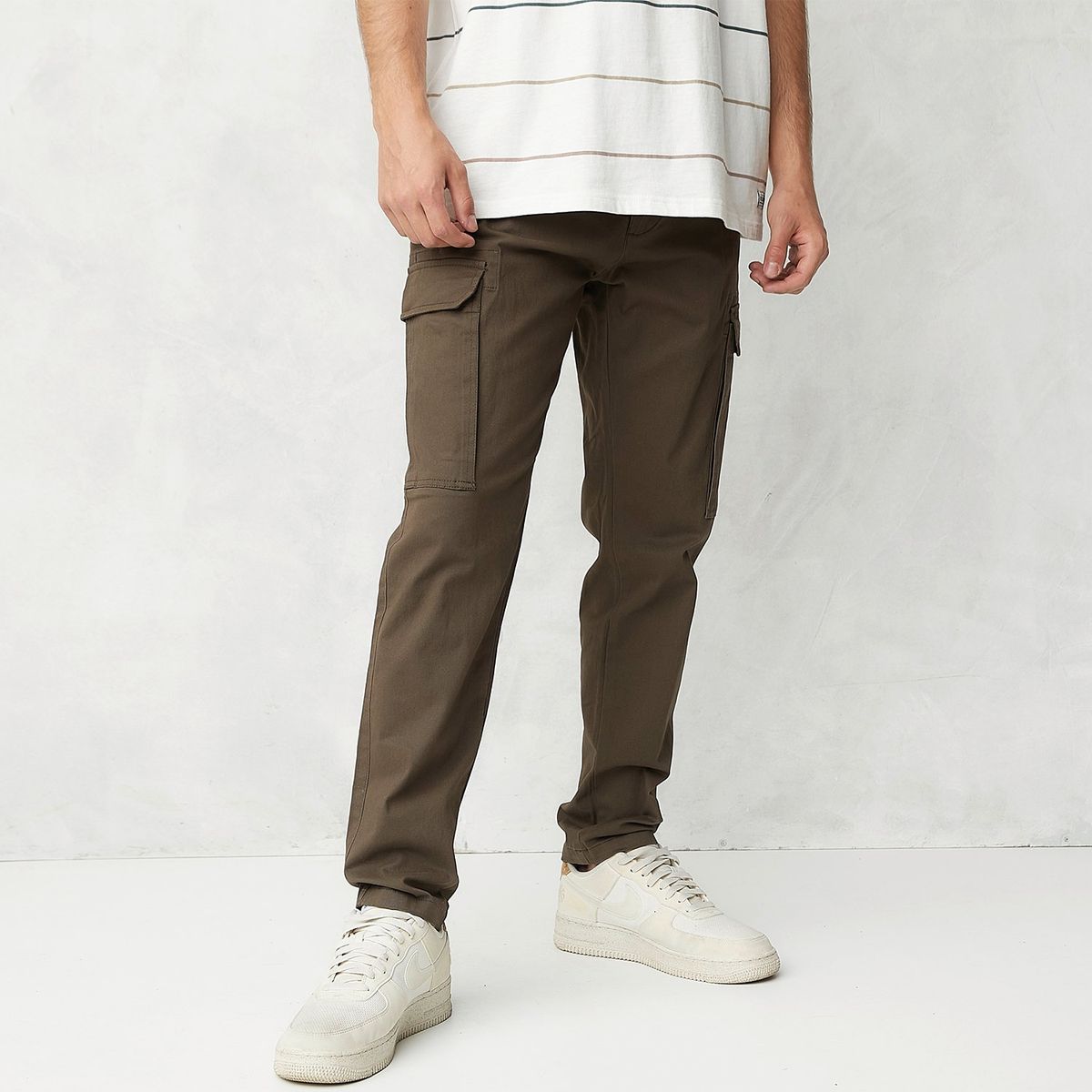 BEARCLIFF - Pantalón Cargo Hombre Largo 32 Bearcliff