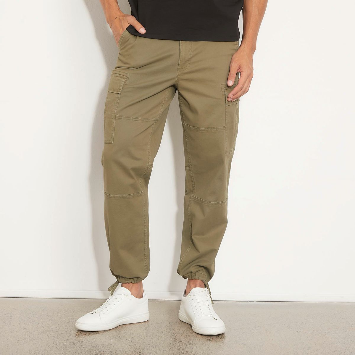 MOSSIMO - Pantalón cargo Hombre de Algodón Mossimo