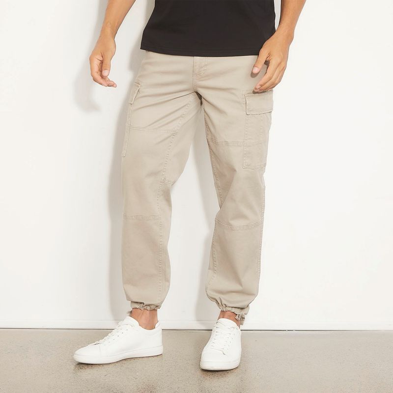 MOSSIMO - Pantalón cargo Hombre de Algodón Mossimo