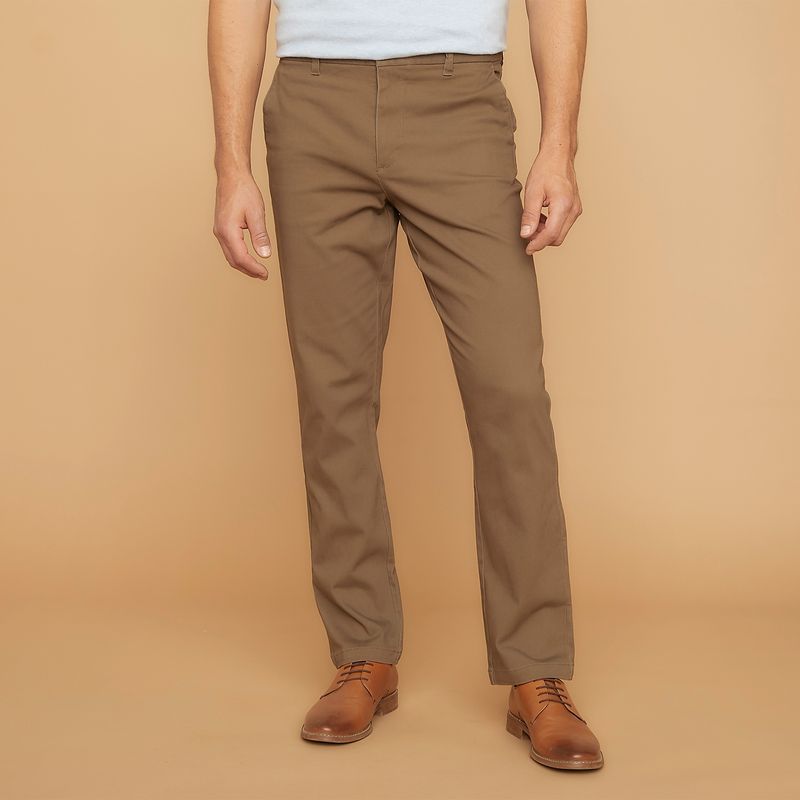 CHRISTIAN LACROIX - Pantalón Chino Hombre Recto de Algodón Christian Lacroix 