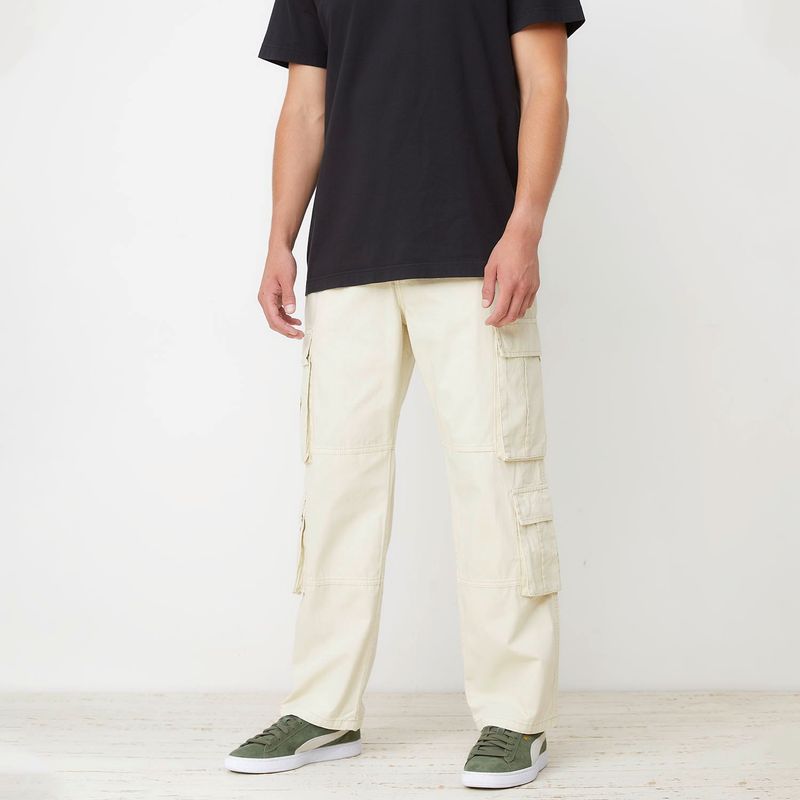 BEARCLIFF - Pantalón cargo Hombre de Algodón Bearcliff