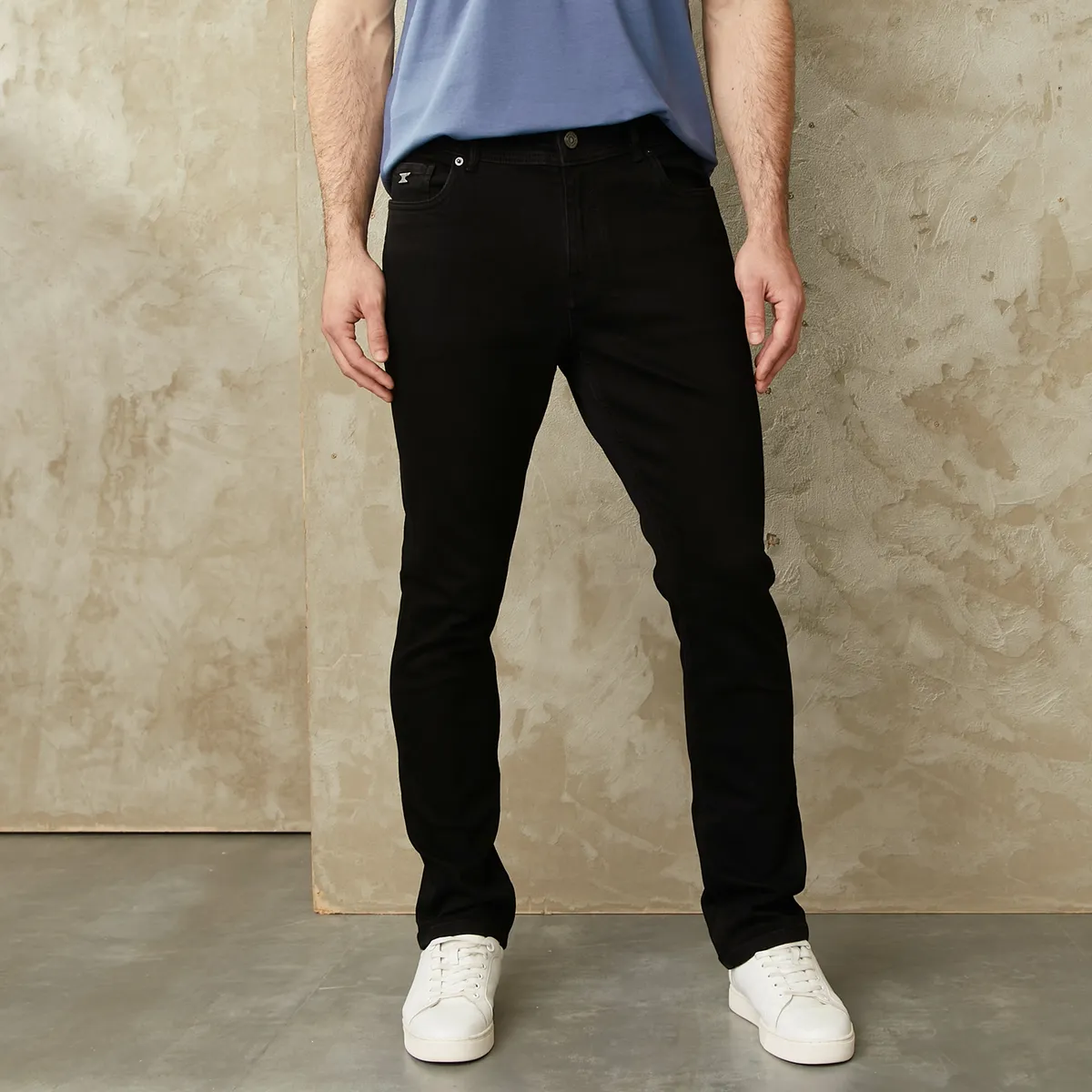 WOLF & HANK - Jean 5 Bolsillos Hombre Slim de Algodón Wolf & Hank