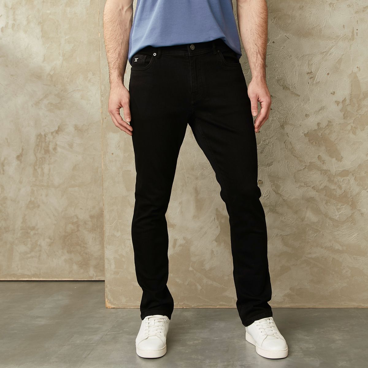 WOLF & HANK - Jean 5 Bolsillos Hombre Slim de Algodón Wolf & Hank