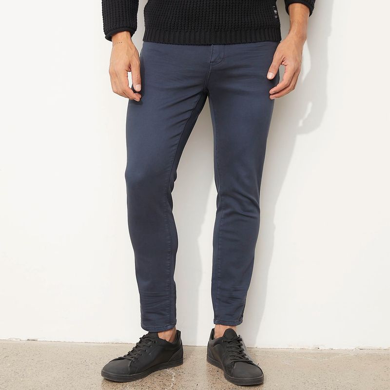 MOSSIMO - Jean 5 Bolsillos Hombre Skinny de Algodón Mossimo
