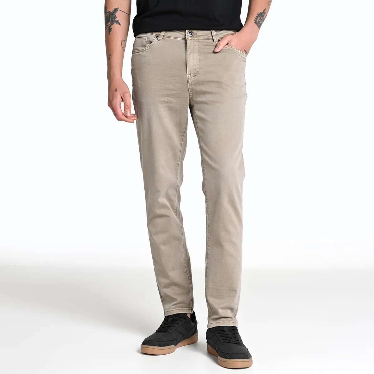 MOSSIMO - Jean 5 Bolsillos Hombre Skinny de Algodón Mossimo