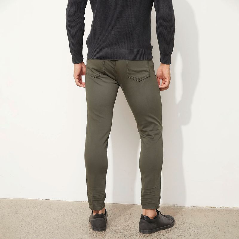 MOSSIMO - Jean 5 Bolsillos Hombre Skinny de Algodón Mossimo