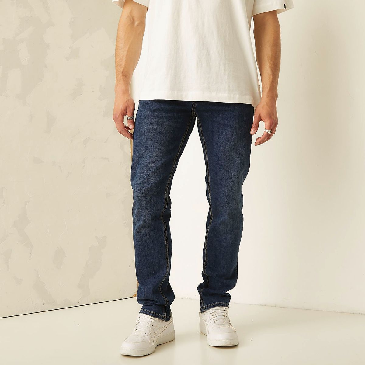 DENIMLAB - Jean 5 Bolsillos Hombre Slim Denimlab Largo 32