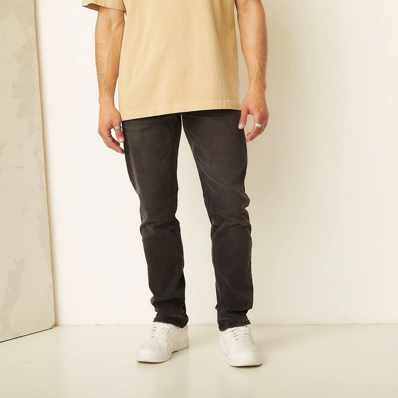 DENIMLAB - Jean 5 Bolsillos Hombre Slim de Algodón Denimlab