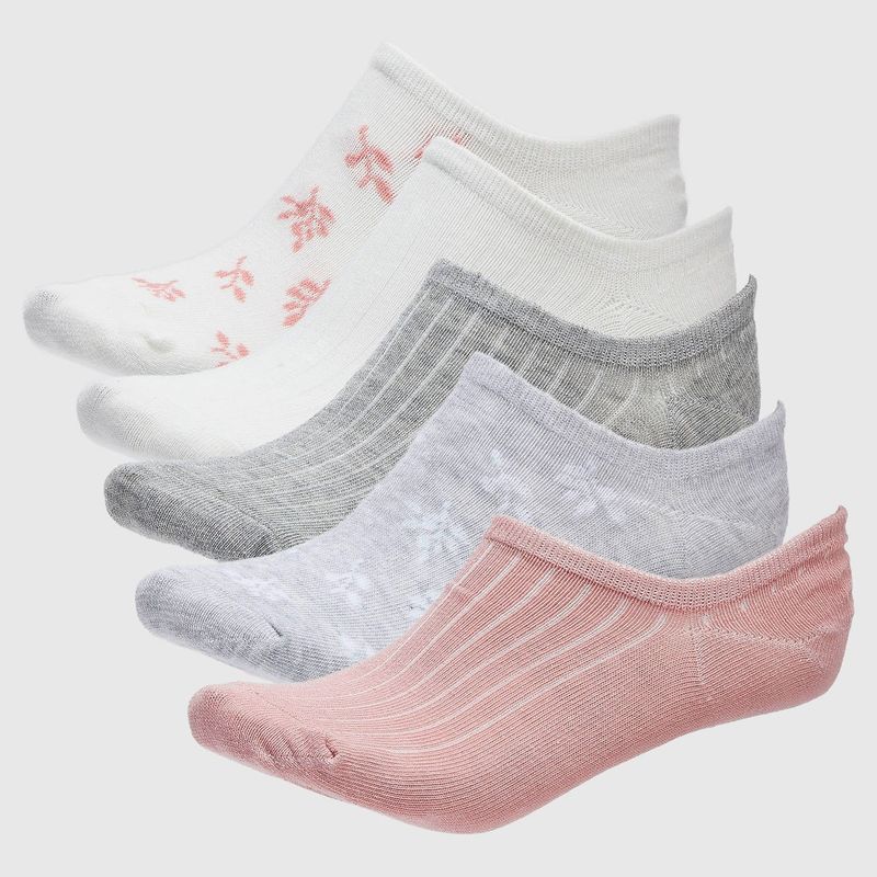 BLU - Medias Mujer Invisible Pack de 5 blu