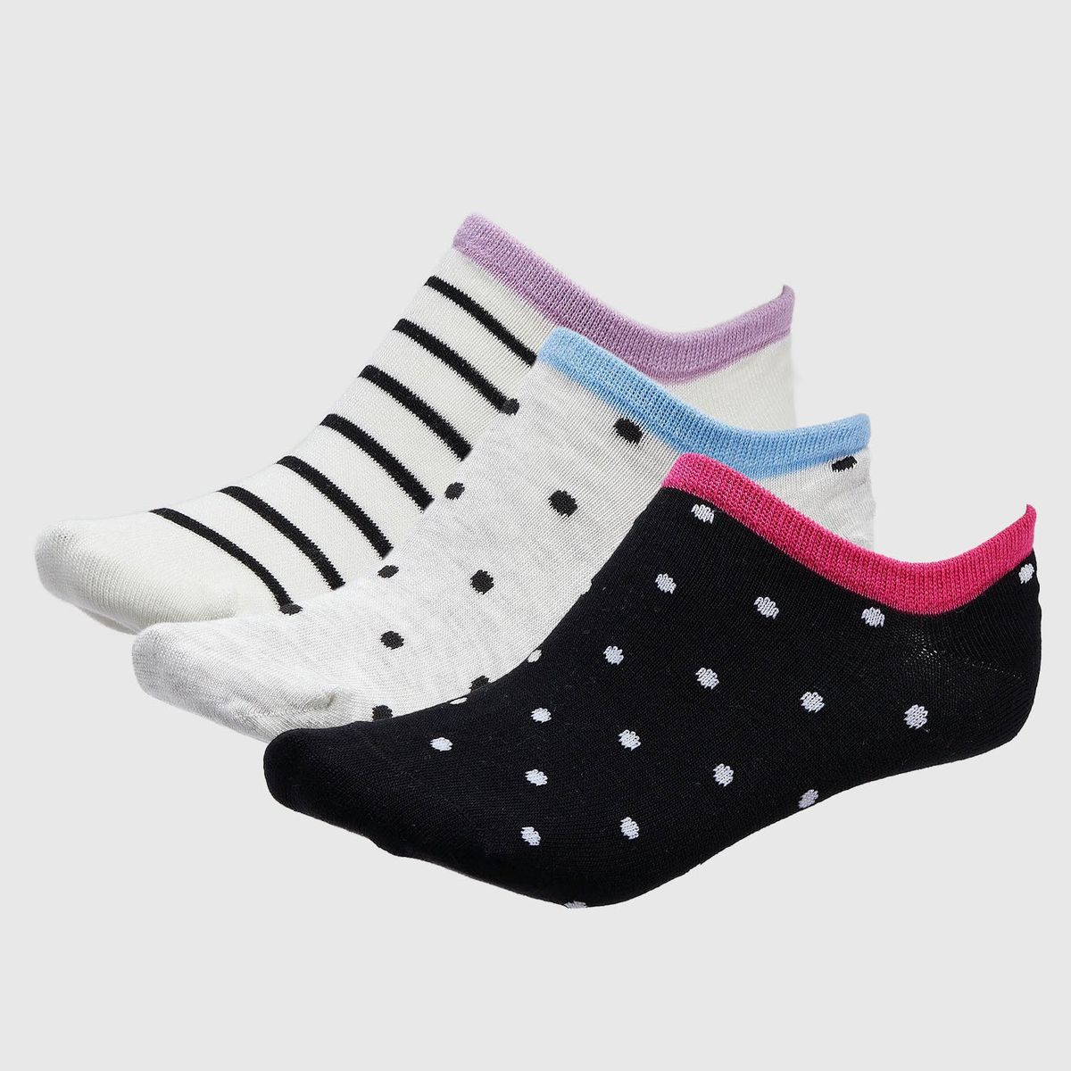  - Medias Mujer Corto Pack de 3 Benneton