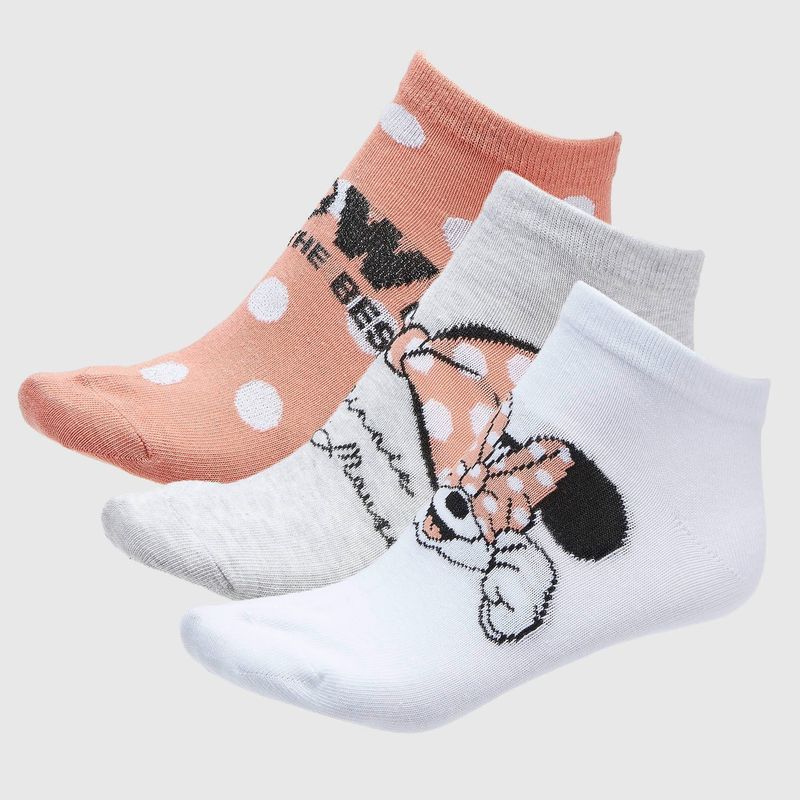 DISNEY - Medias Mujer Corto Pack de 3 Disney