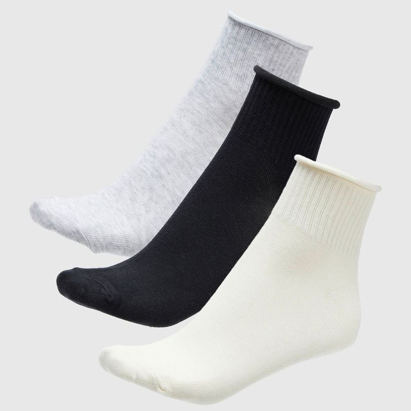 BLU - Medias Mujer Corto Pack de 3 blu