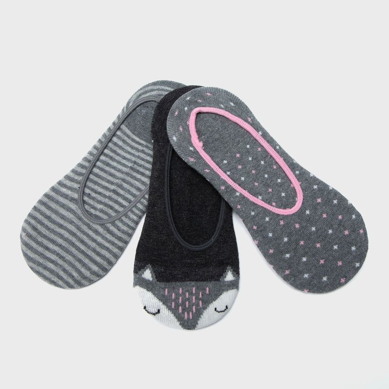 SYBILLA - Medias Mujer Invisible Pack de 3 Sybilla