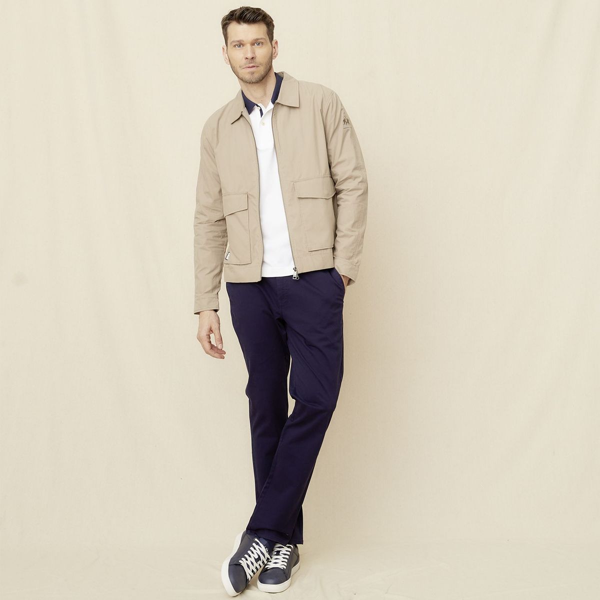 LA MARTINA - Pantalón Chino Hombre Slim de Algodón La Martina