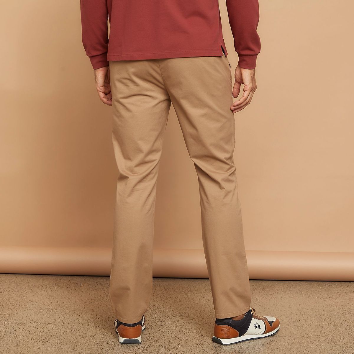 LA MARTINA - Pantalón Chino Hombre Slim de Algodón La Martina
