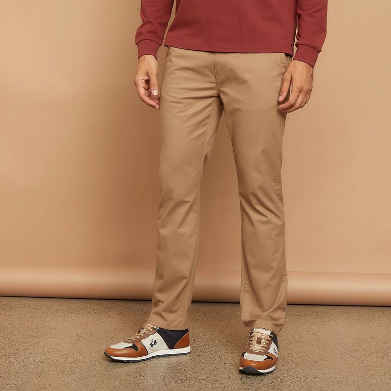LA MARTINA - Pantalón Chino Hombre Slim de Algodón La Martina