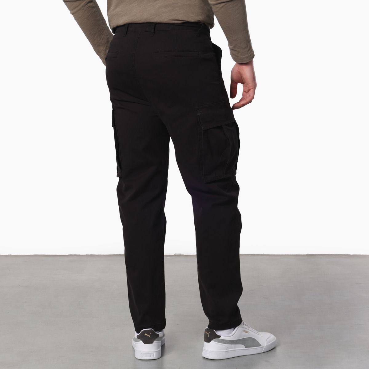 DENIMLAB - Pantalón cargo Hombre de Algodón Denimlab Largo 32