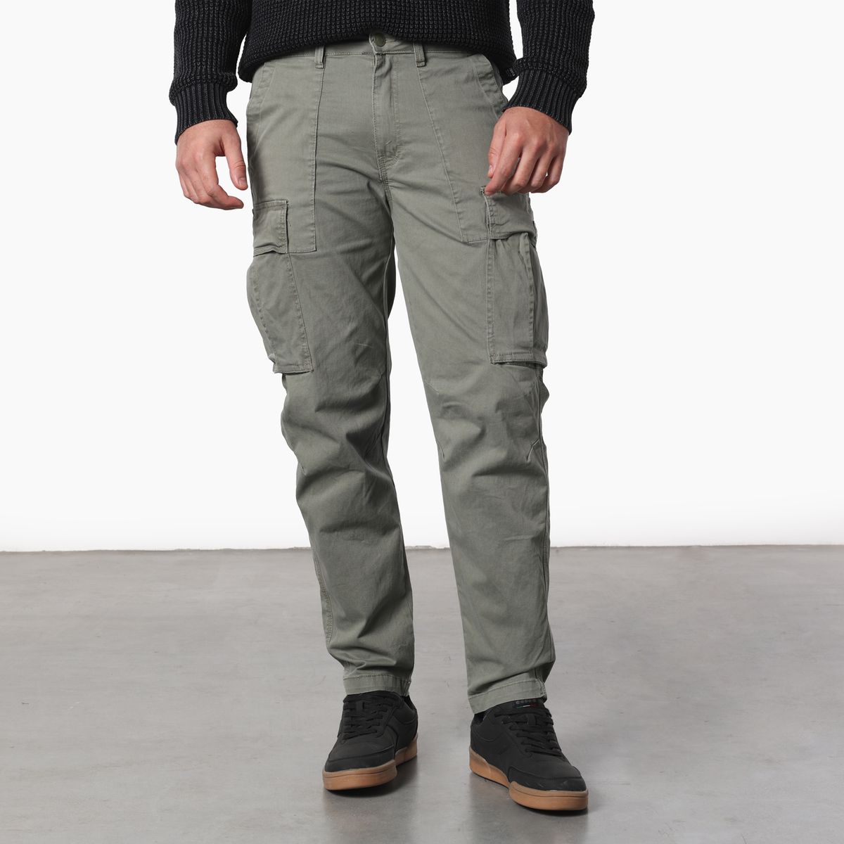 DENIMLAB - Pantalón cargo Hombre de Algodón Denimlab