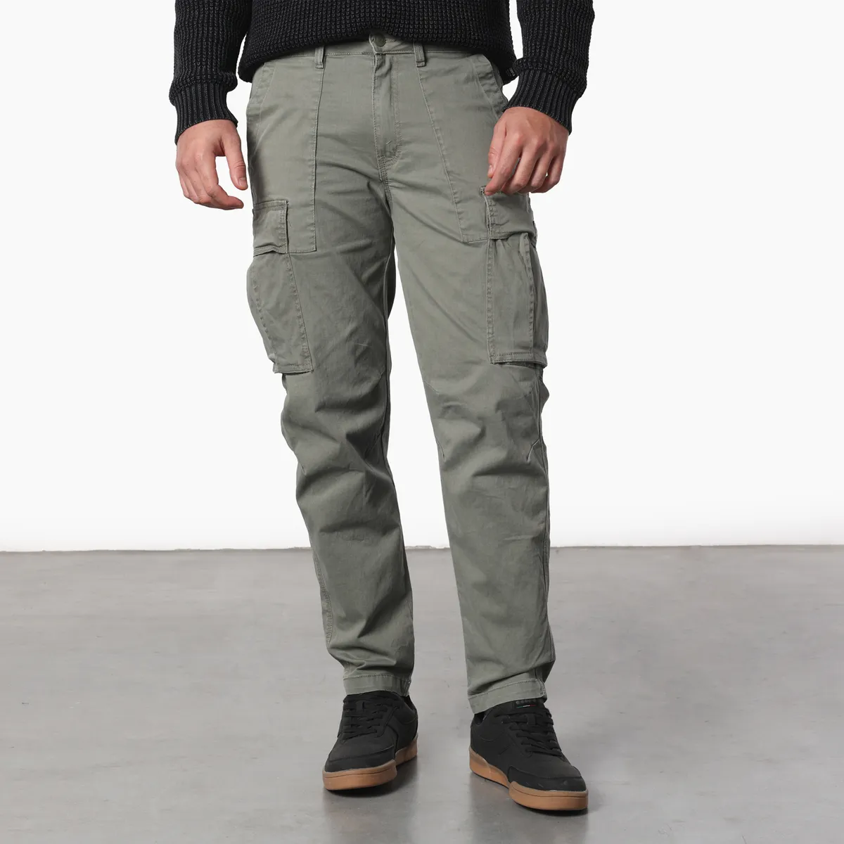 DENIMLAB - Pantalón cargo Hombre de Algodón Denimlab