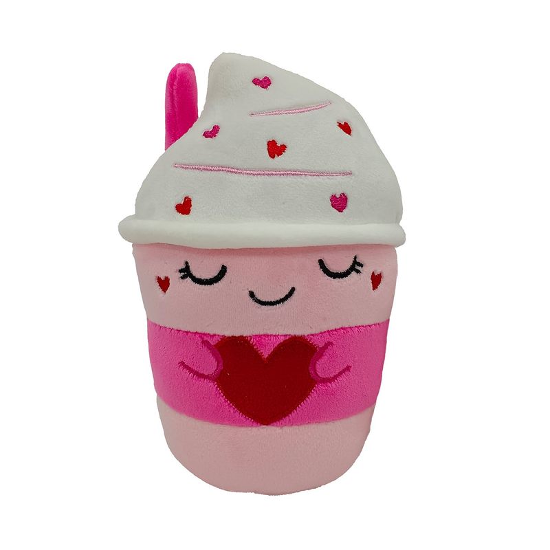  - Peluche Malteada multicolor 20cm