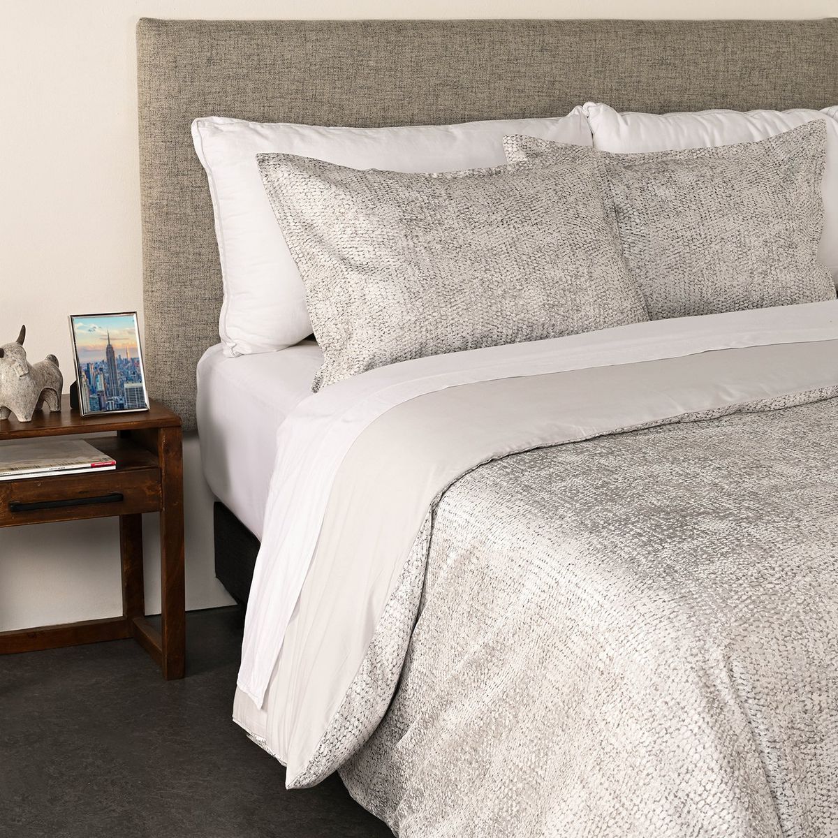 BASEMENT HOME - Funda de duvet Adulto Algodón DELUX