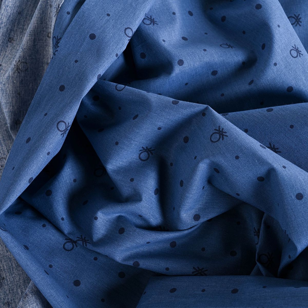 BENETTON - Sábanas Algodón 180 Hilos Gui Doble, Queen y King 