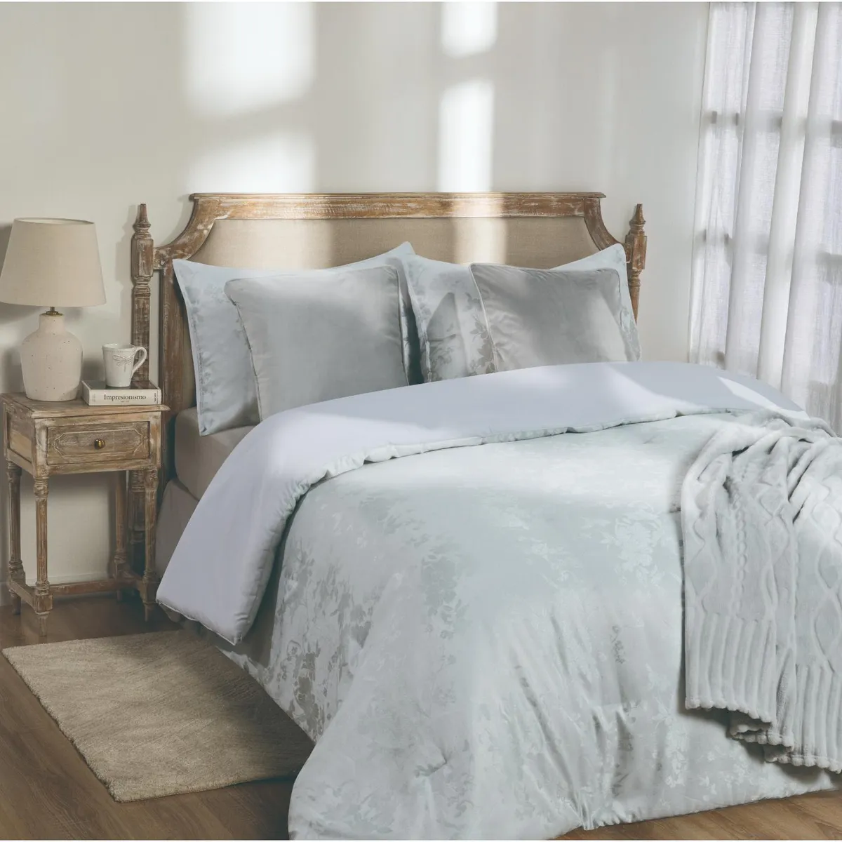 ROBERTA ALLEN - Edredón Poliéster Adriana Doble, Queen y King