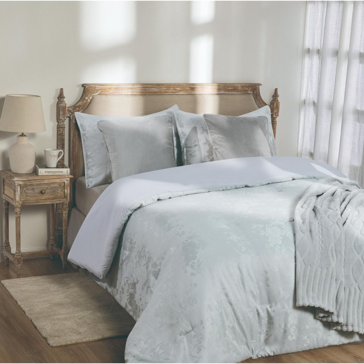 ROBERTA ALLEN - Edredón Poliéster Adriana Doble, Queen y King