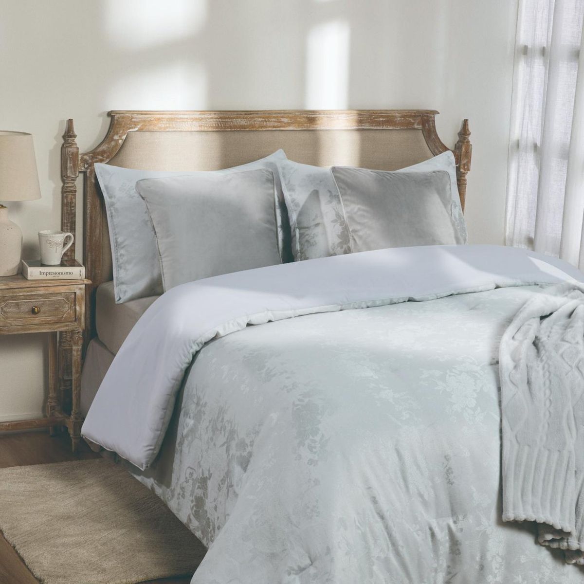 ROBERTA ALLEN - Edredón Poliéster Adriana Doble, Queen y King